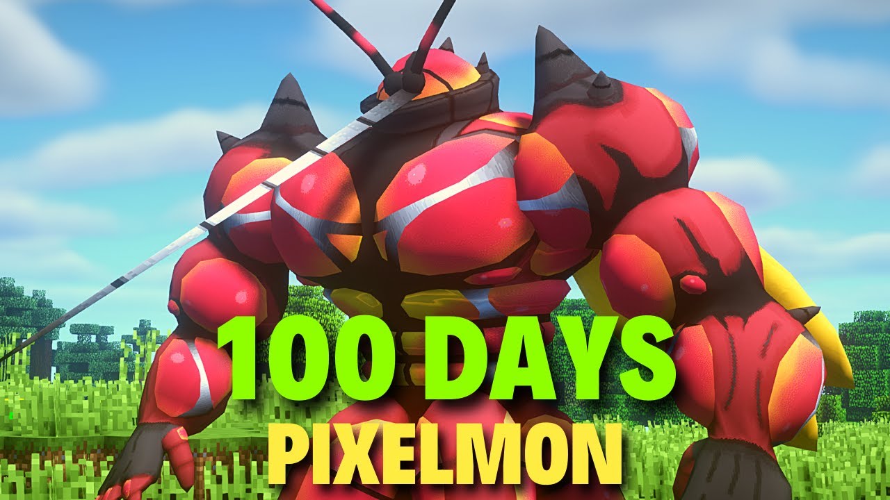100 дней в Minecraft Pixelmon: Новое начало