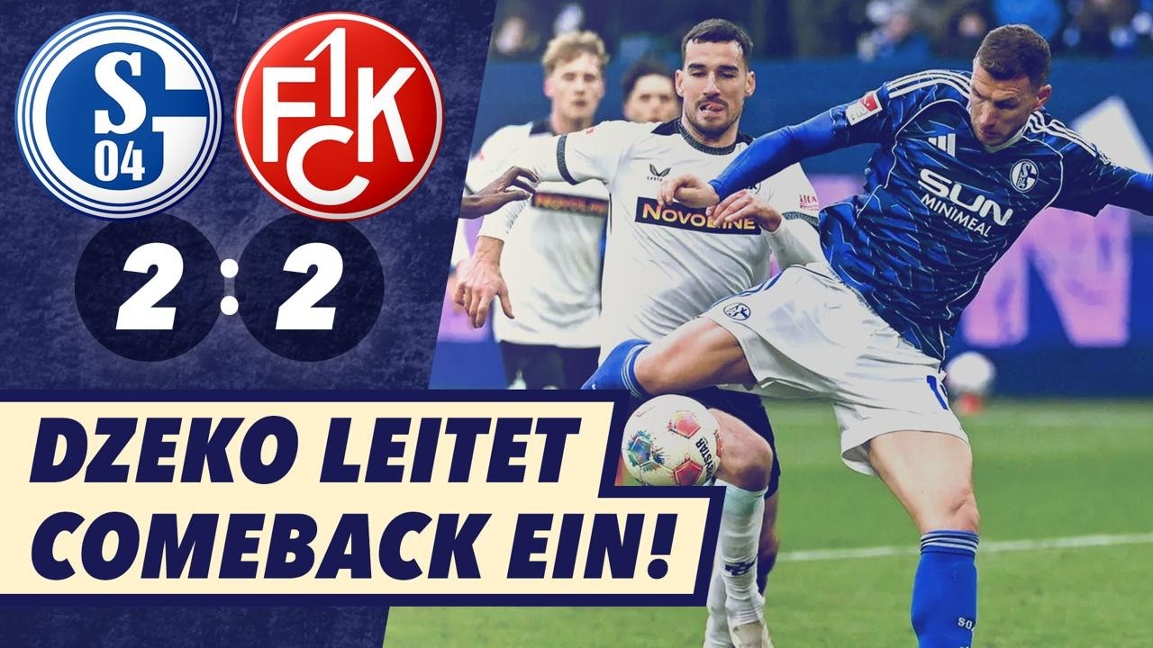 Wahnsinns-Comeback von Schalke! FCK lässt zwei Punkte liegen