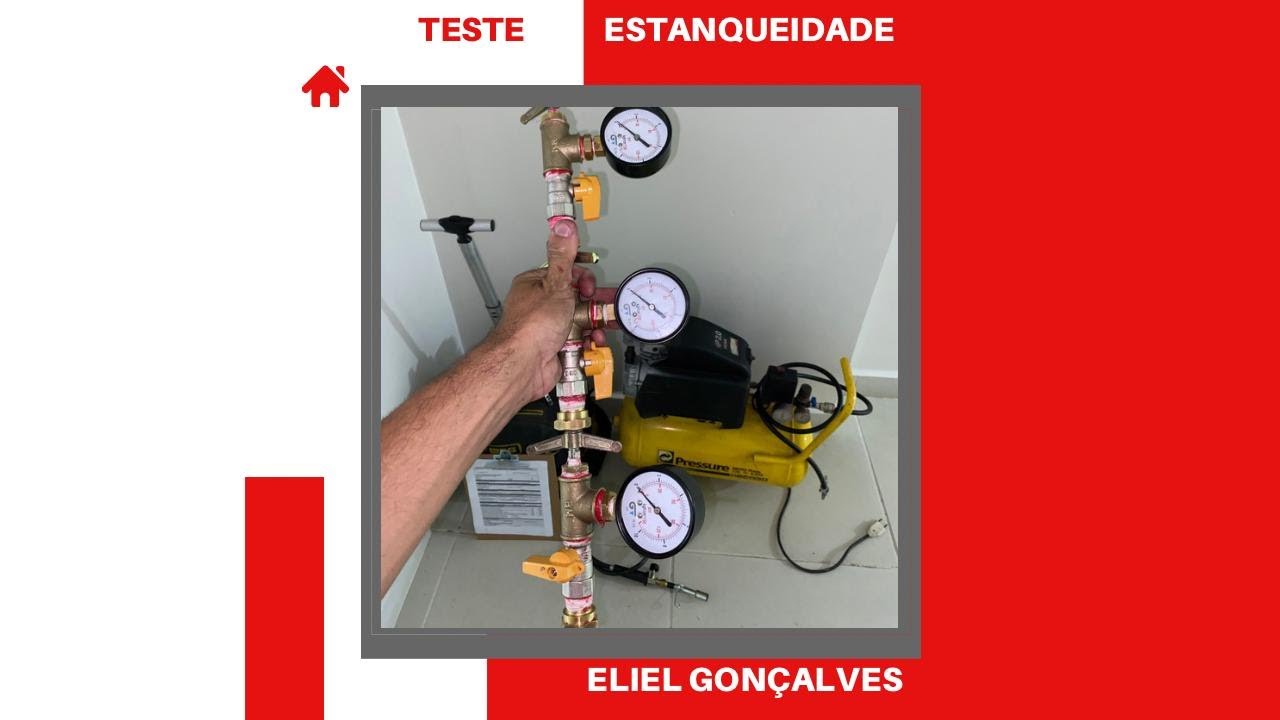 TESTE ESTANQUEIDADE GÁS
