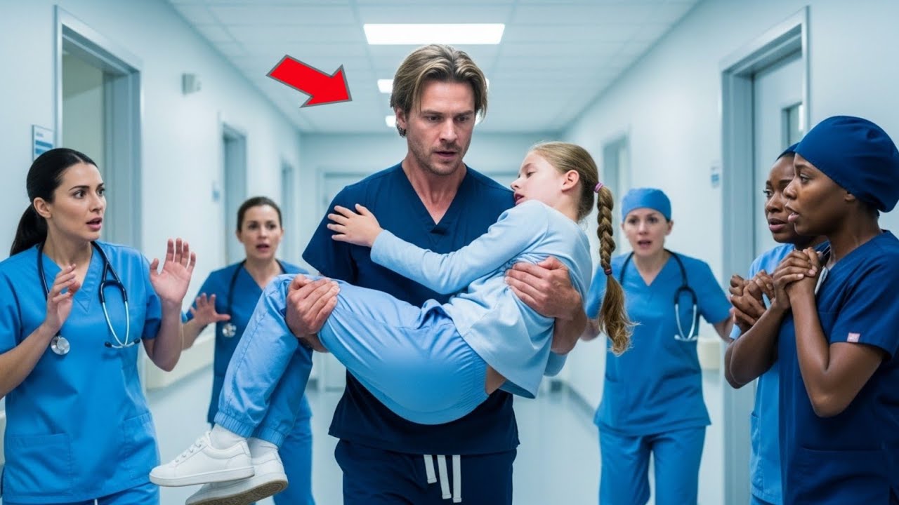 Single Dad Janitor Was Mocked at the Hospital—Until the CEO’s Daughter Collapsed in His Arms