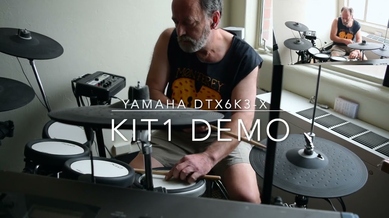 Yamaha DTX6K3-X Demo Kit 001 