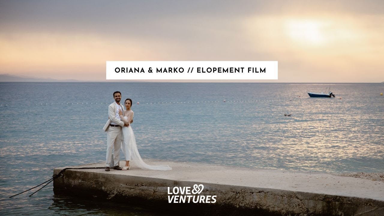 Croatia beach wedding in Brist // Oriana and Marko