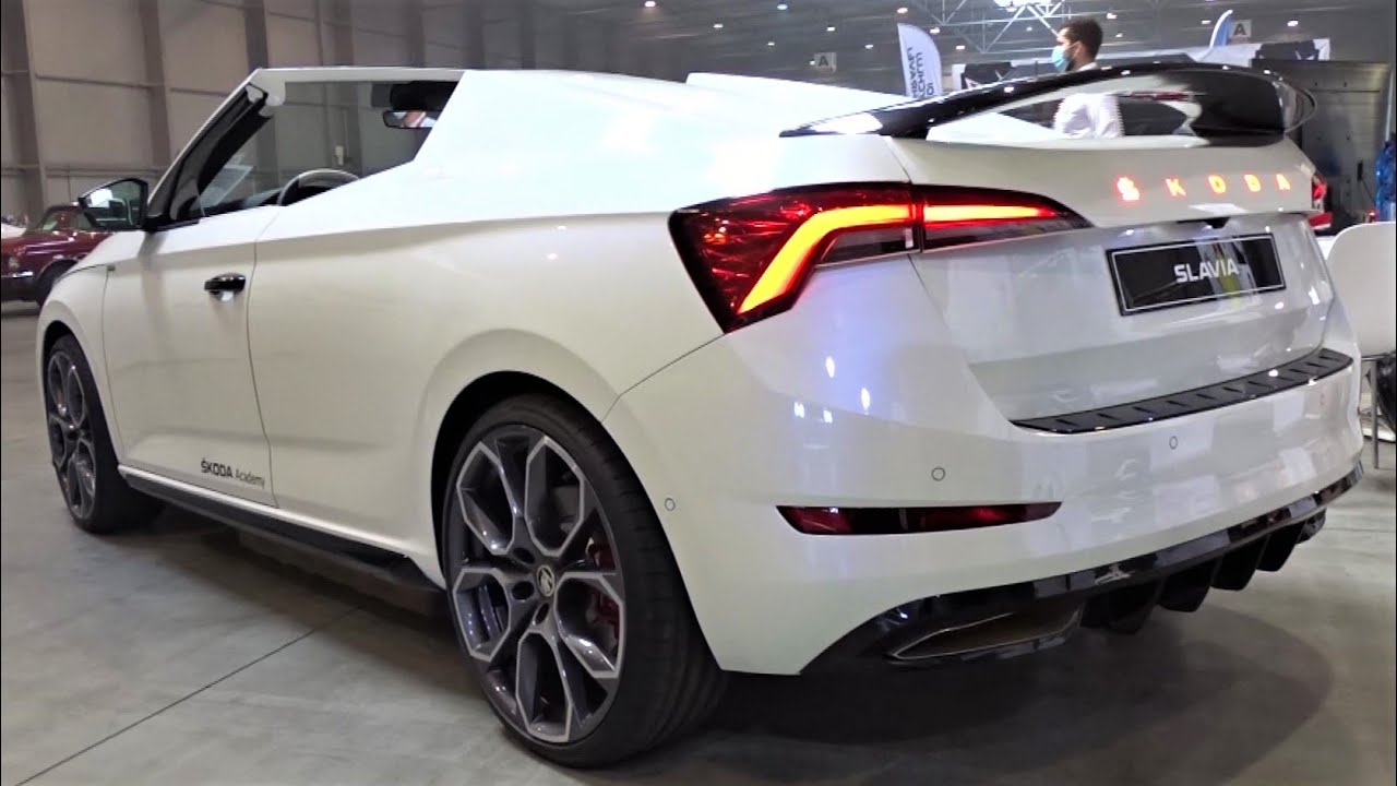 Škoda Slavia 1.5 TSI Roadster - Interior, Exterior, Walkaround - Autoshow Prague