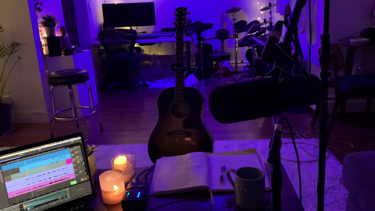 GIBSON J45, AUDIO-TECHNICA 2021, SHURE SM7B Sound Test