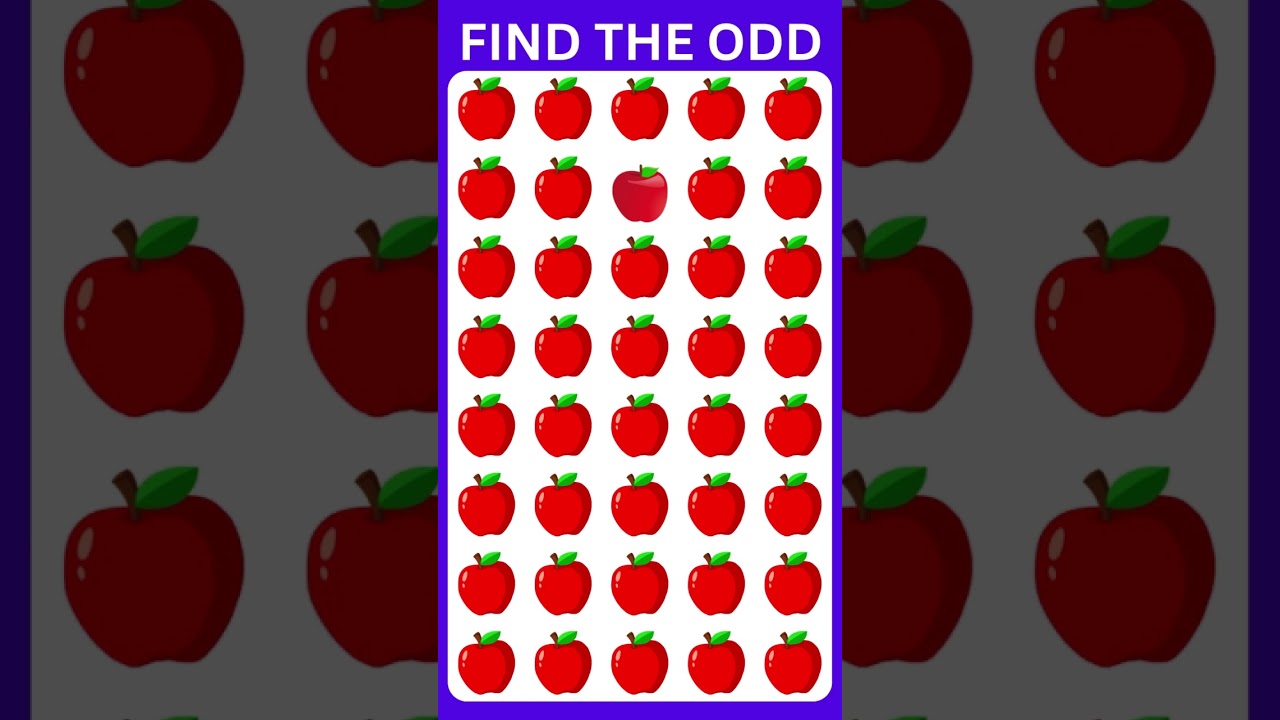 FIND THE ODD EMOJI OUT QUIZ#26 #oddoneout #spottheoddoneout #emojichallenge #emojiquiz #quizworld