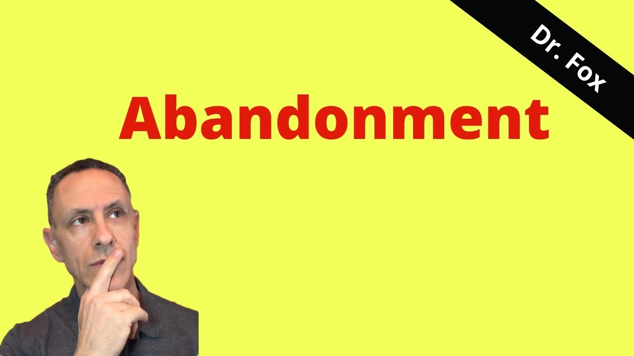 Fear, Pain, and Abandonment and Borderline Personality Disorder