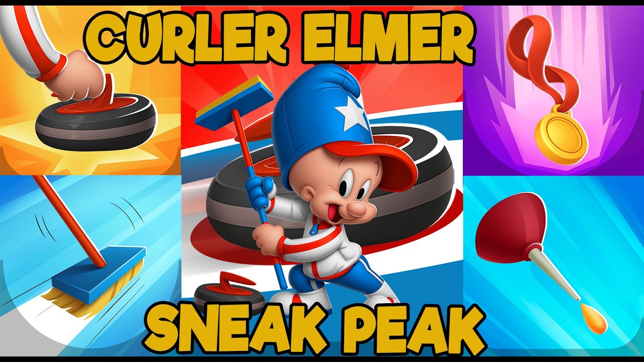 CURLER ELMER SNEAK PEEK AND INFO - LOONEY TUNES WORLD OF MAYHEM