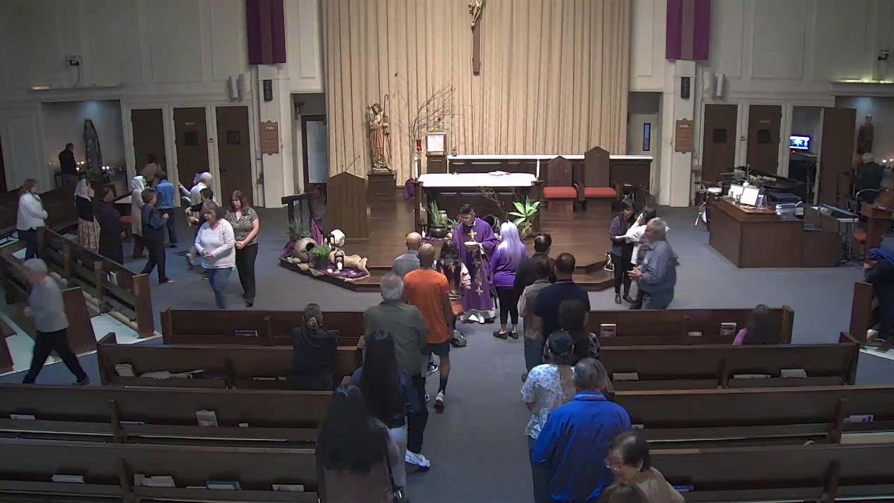 3/16/25 Monday 7 30 am Mass & Divine Mercy Chaplet