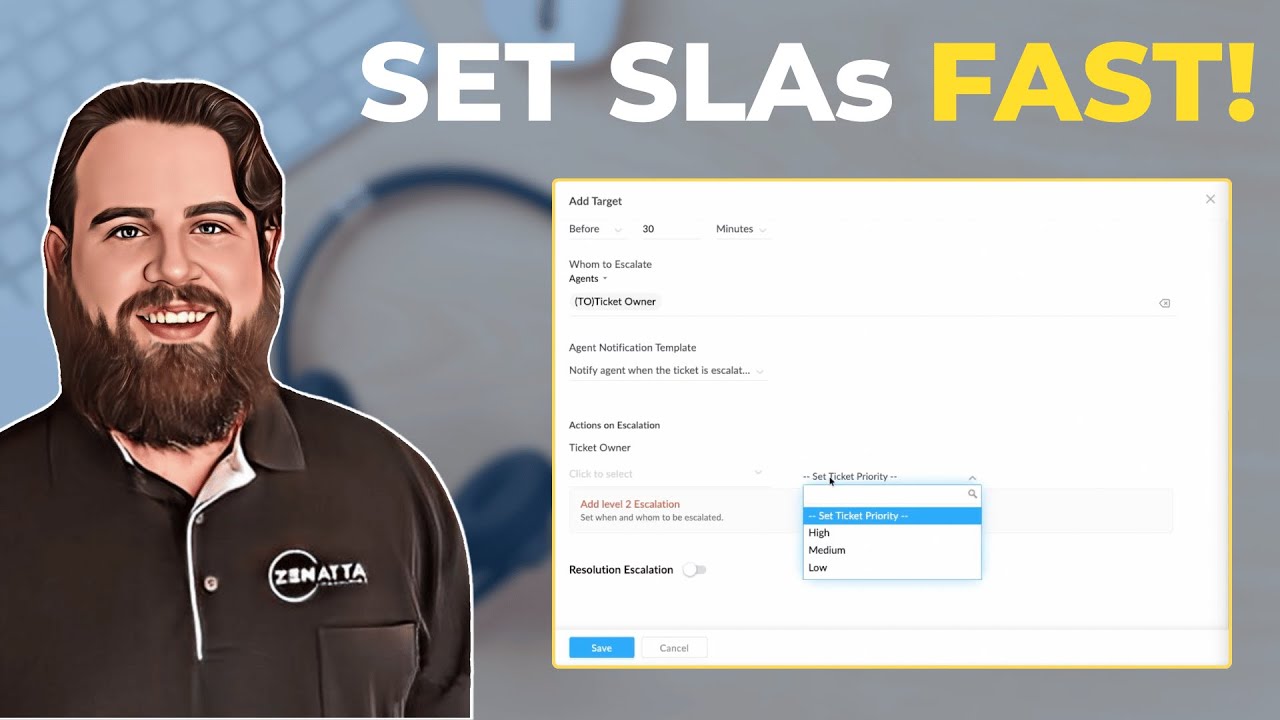 Service Level Agreement (SLA) Tutorial for Zoho Desk