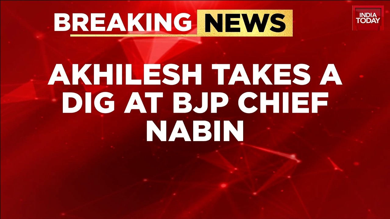 Ram Temple Donation Row: Akhilesh Yadav Targets BJP President Nitin Nabin Over Ayodhya Visit