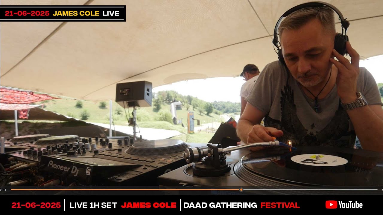 James Cole live Daad Gathering Festival 2025