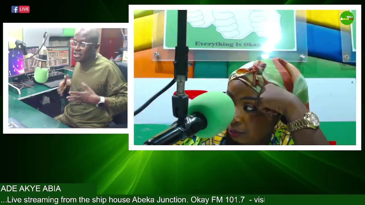 Ade Akye Abia With Kwame Nkrumah Tikese  On Okay 101.7 Fm (13/03/2026)