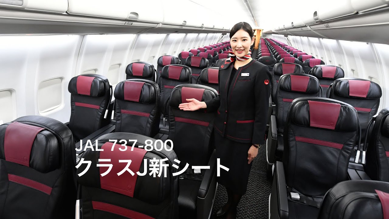 JAL 737-800 クラスJ新シート