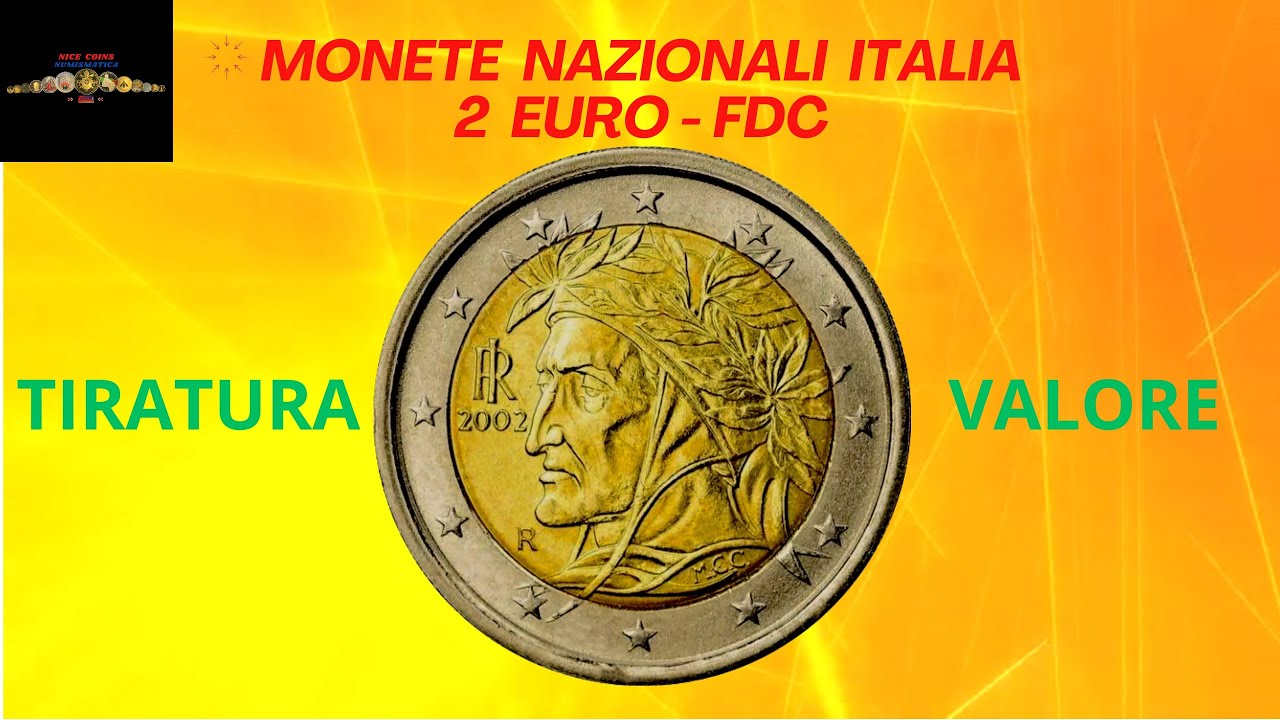 2  euro  ITALIA in circolazione 2002 2009 #numismatica #coins #numismatics #2euro #monete #monedas