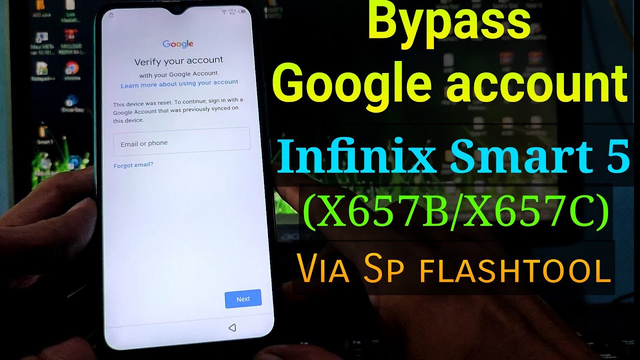 FRP Bypass Infinix Smart 5 Via Sp Flashtool