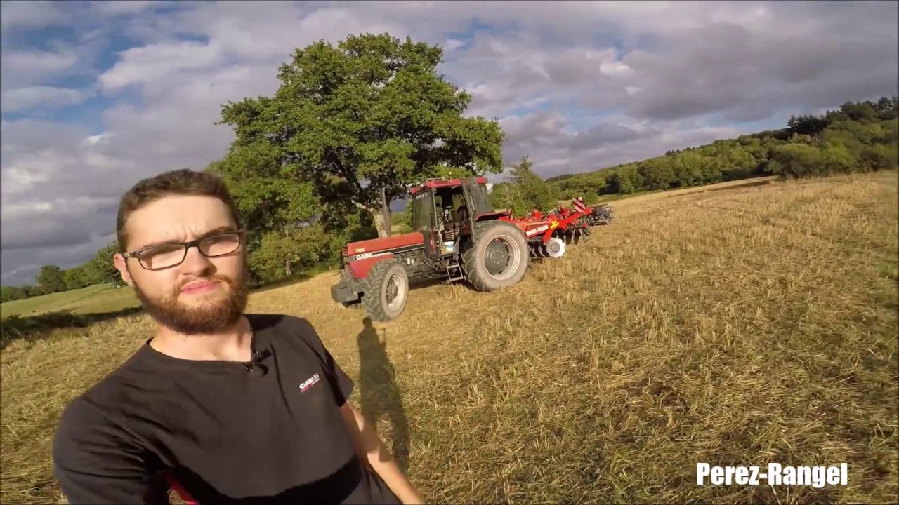 Le déchaumage des céréales IH & Metal Fach