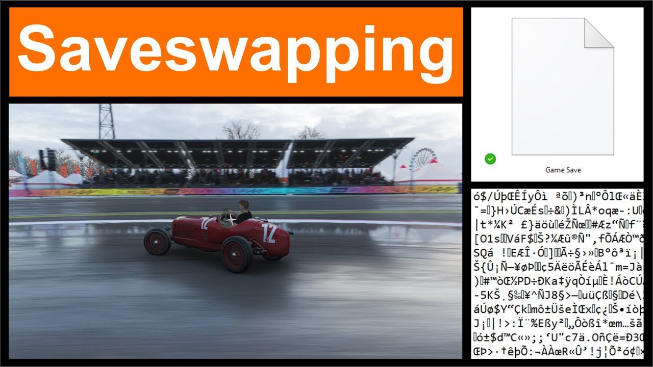 Saveswapping - Forza Horizon 4