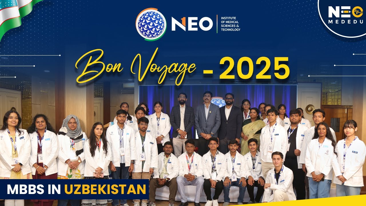 Bon Voyage Event 2025 | NEO MedEdu – Journey of Future Doctors Begins! ✨✈️ | Study MBBS Abroad