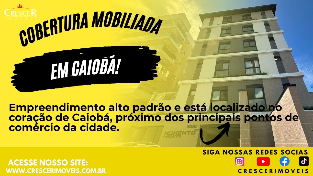 Cobertura duplex mobiliada e decorada em Caiobá! Mais informações (41) 9 9893-2323