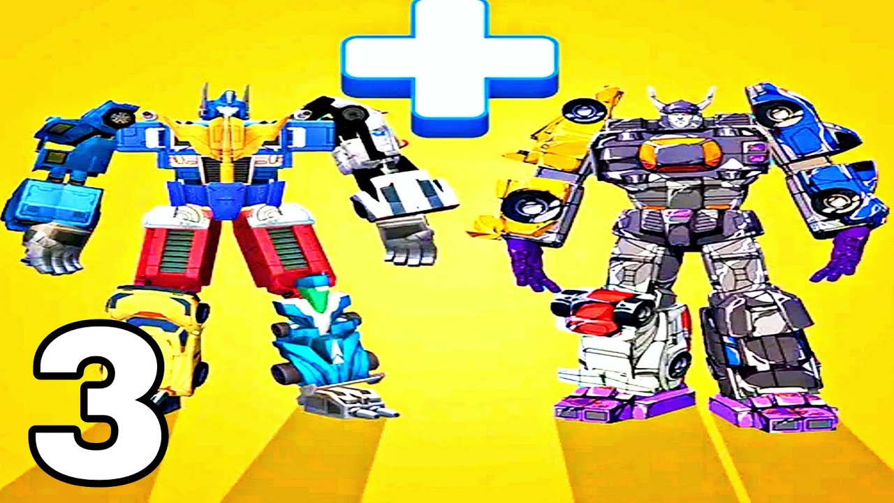 Superhero Robot Merge Master - Walkthrough Part 3 Levels 41-60 New Game - Android ios Gameplay
