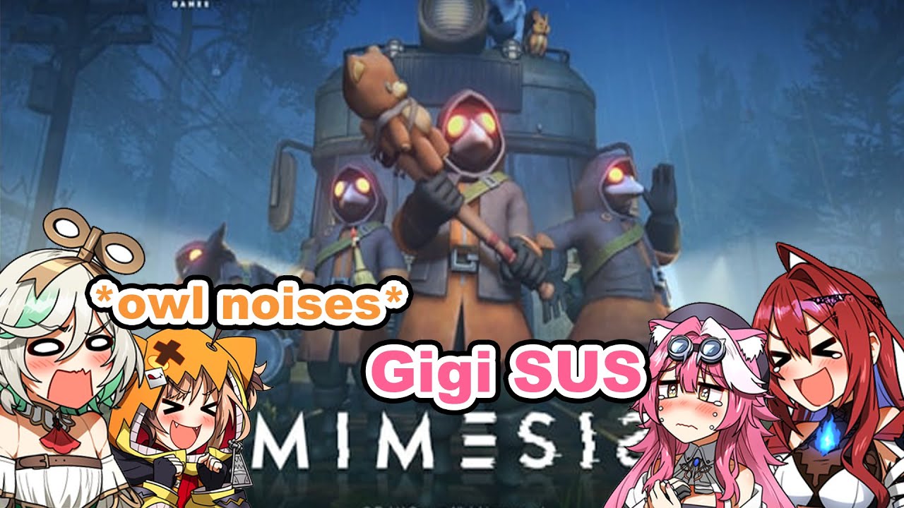 “They Played MIMESIS for the First Time and Chaos Ensued” (GG Liz CC Raora) |  『Hololive』
