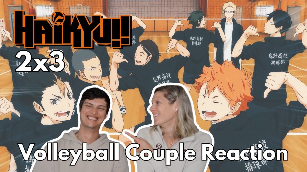 Реакция пары волейболистов на Haikyu!! S2E3: «Горожанин B»