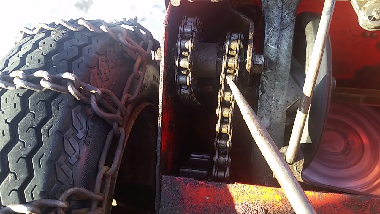 Ariens ST824 snowblower drive train