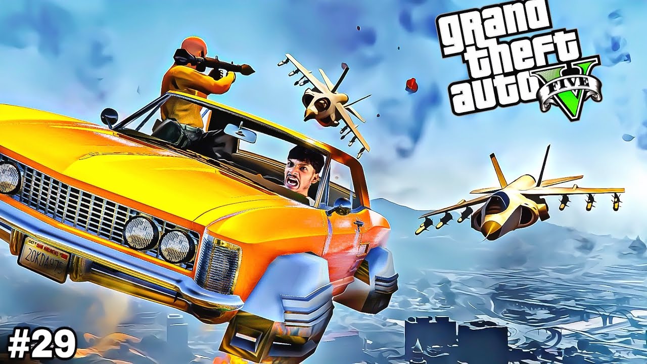 Stealing FLYING CAR from underground Mafia base || GTA V GAMEPLAY #29