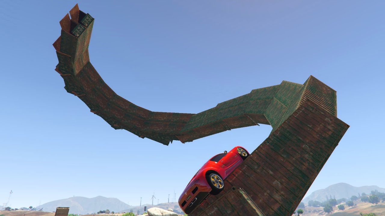 DESERT SNAKE WALLRIDE! (GTA 5 Online)