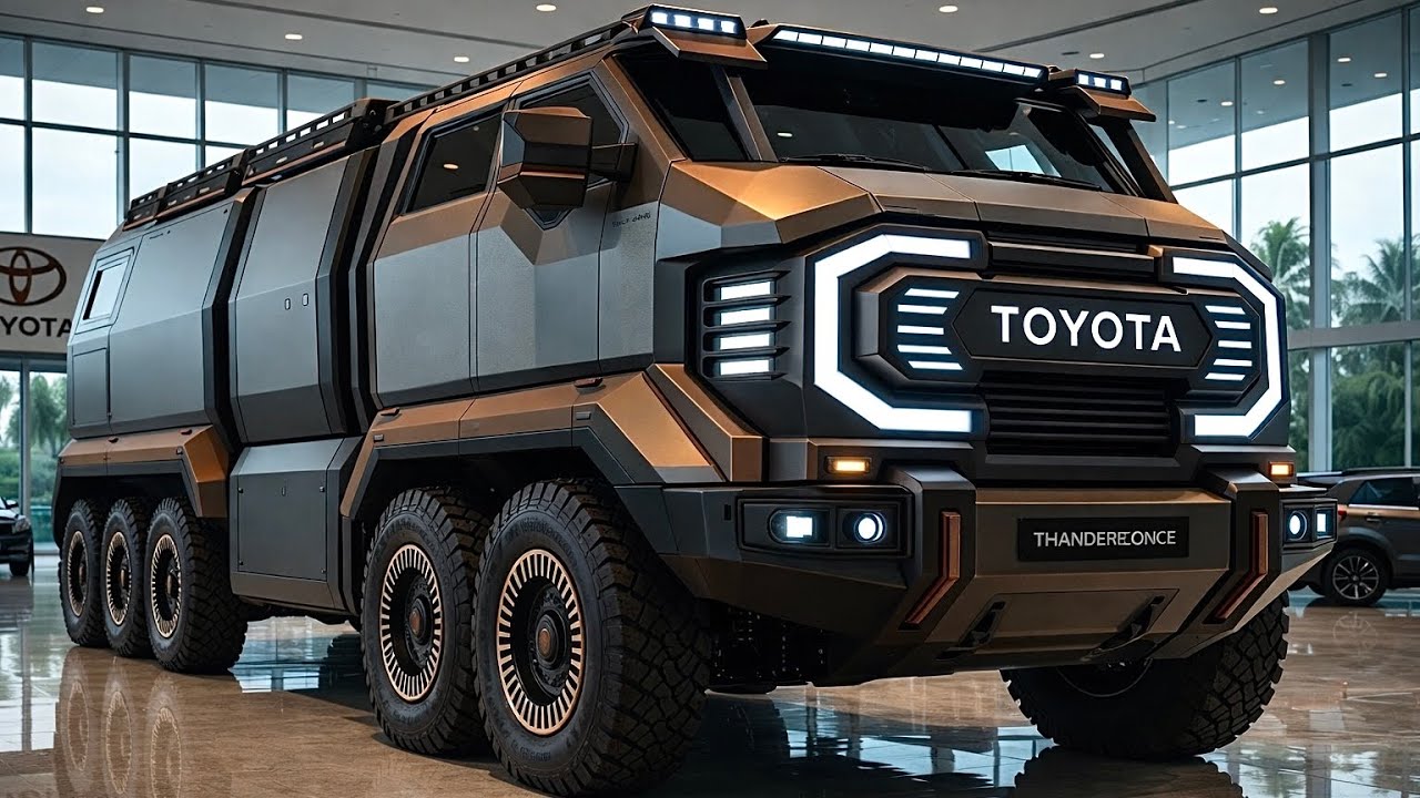 Toyota Unveils ThunderForce 10×10: $10M America’s New Ultimate Expedition Truck