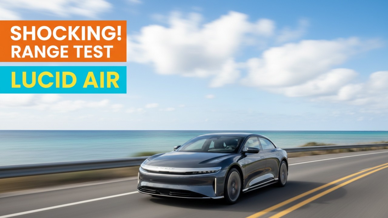 Lucid Air Review: The Most SHOCKING Range Test Yet! (Better than Model S?)