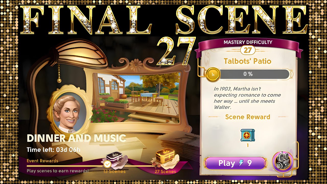 June's Journey Secrets 13r FINAL SCENE 27 Talbots' Patio Word Mode 4K ULTRA HD