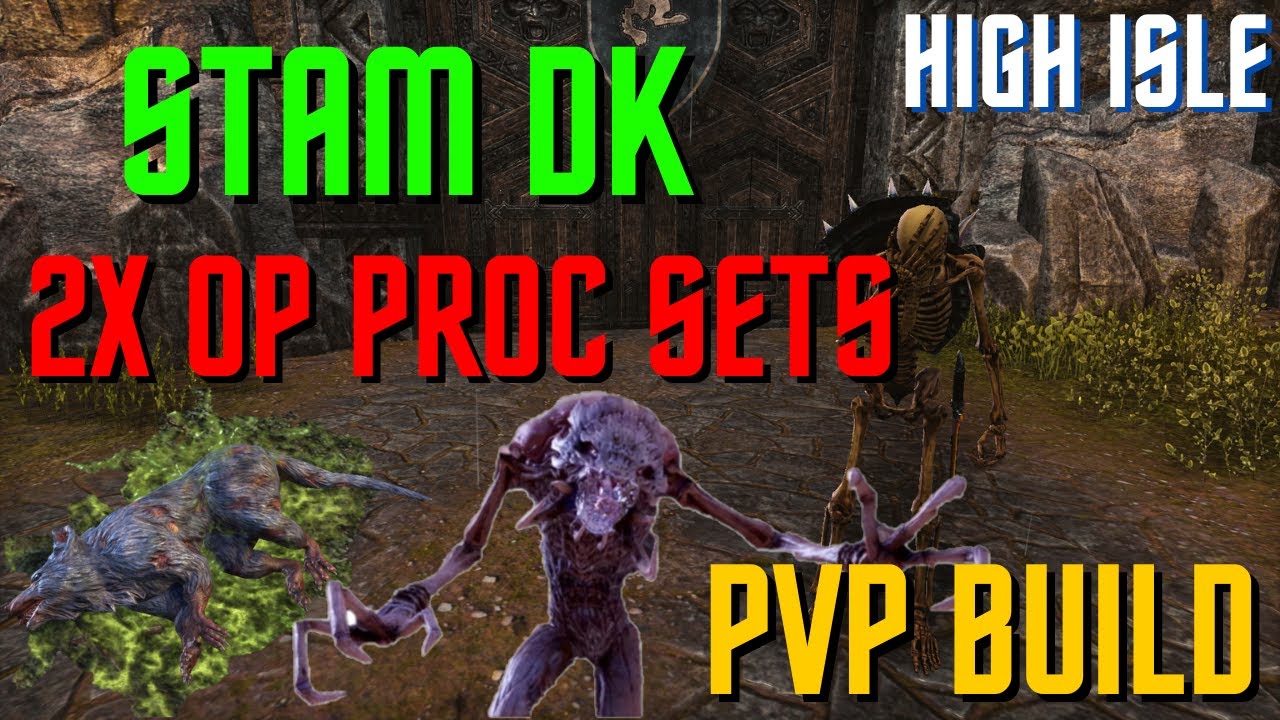 Pure Poison - Stamina Dragonknight PVP Build - ESO High Isle