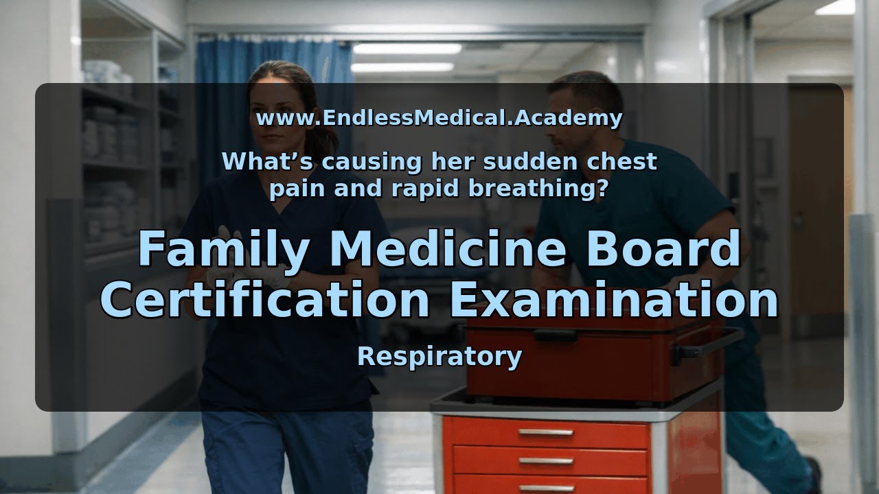 Respiratory, Family Medicine Board Certification Examination - Full Vignette with Extended Explanati