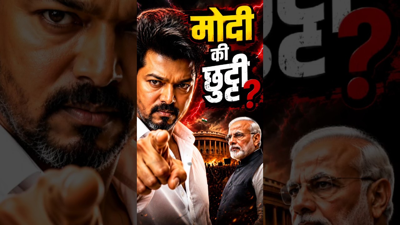 मोदी पर विजय का सबसे बड़ा हमला | #vijaythalapathy