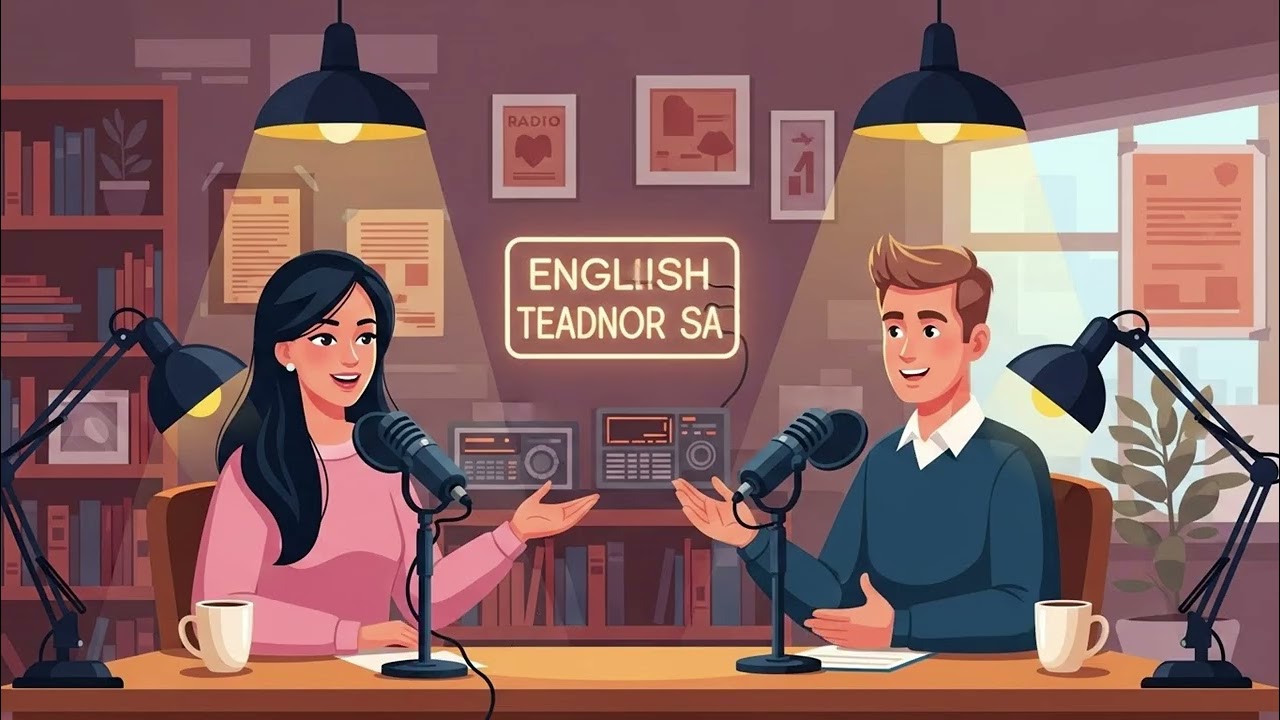English Conversation Practice | AI Characters Talking About Daily Life