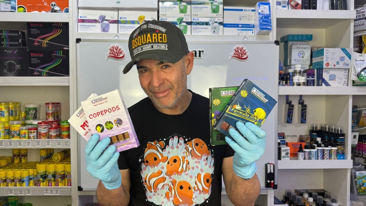 La mejor alimentación para tu Acuario Marino!!