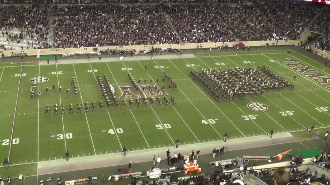 AWESOME AGGIE HALFTIME DRILL! aTm EXTRACTION!