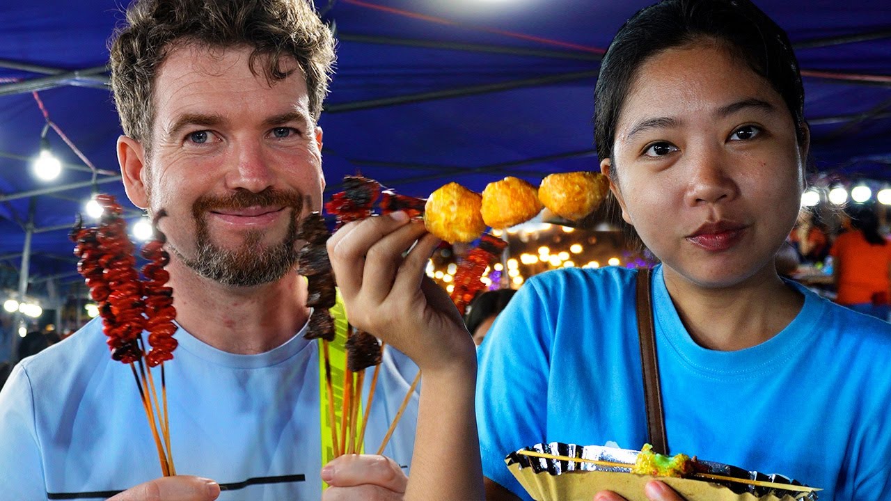 OUR TRIP TO DAVAO CITY | CHEAPEST STREET FOOD IN DAVAO, PHILIPPINES | ISLAND LIFE