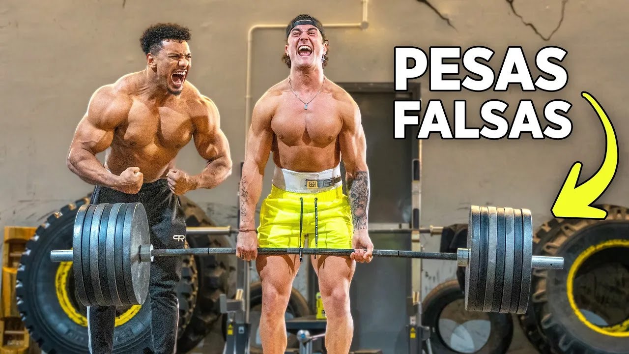 BROMA DE PESAS FALSAS A LARRY WHEELS!