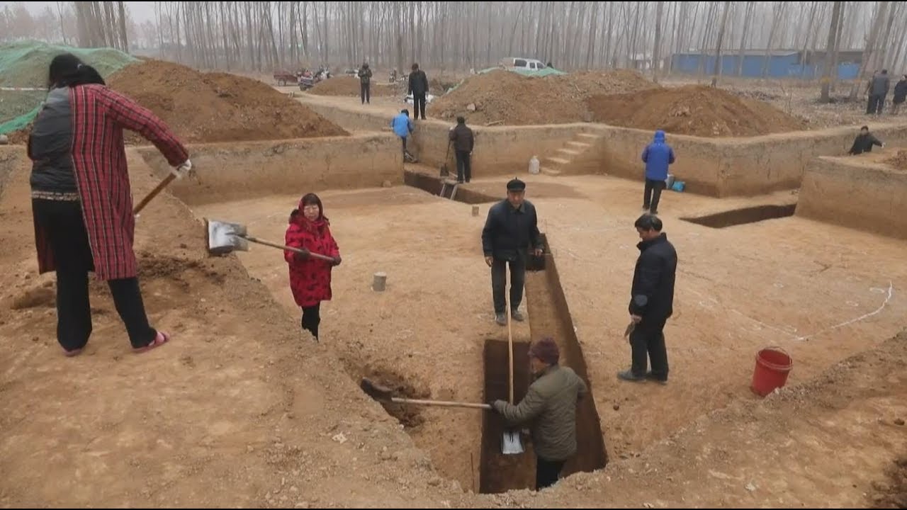 Descubren antiguo granero estatal de la dinast&iacute;a Shang en el centro de China