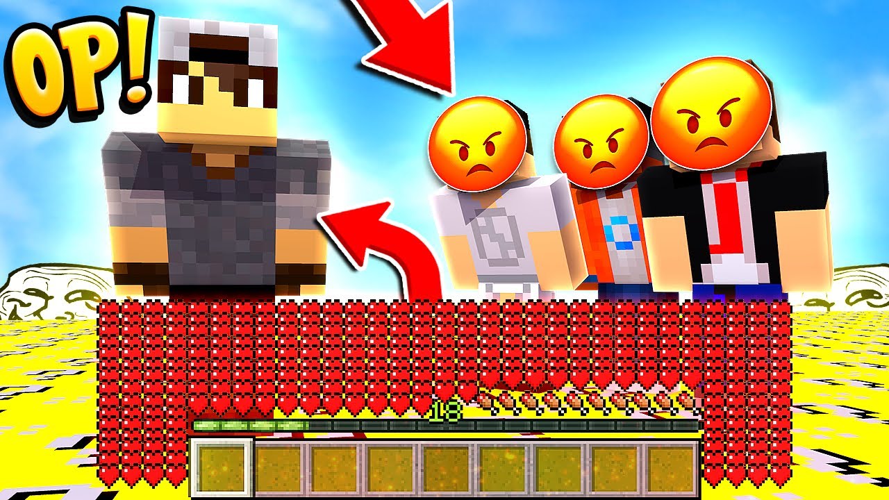 CUBÃO DE LUCKY BLOCK TROLL DA VIDA INFINITA!
