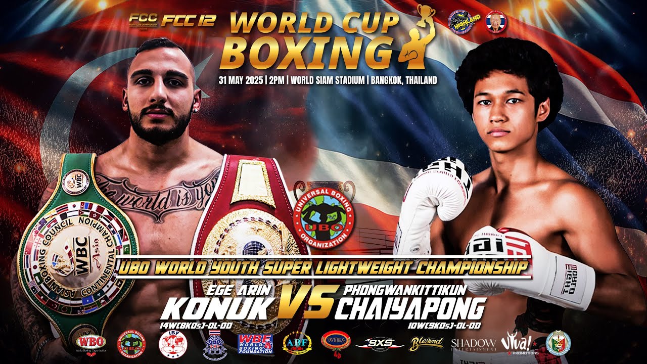 Ege Arin Konuk 🇹🇷 VS Phongwankittikun Chaiyapong 🇹🇭 | FCC 12 | 31 May 2025