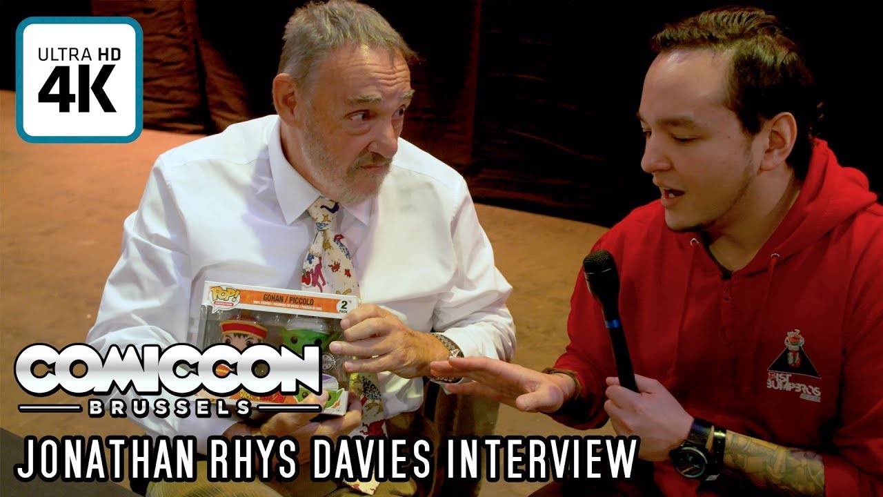 [4/4] Jonathan Rhys Davies Interview at Comic Con Brussels 2018