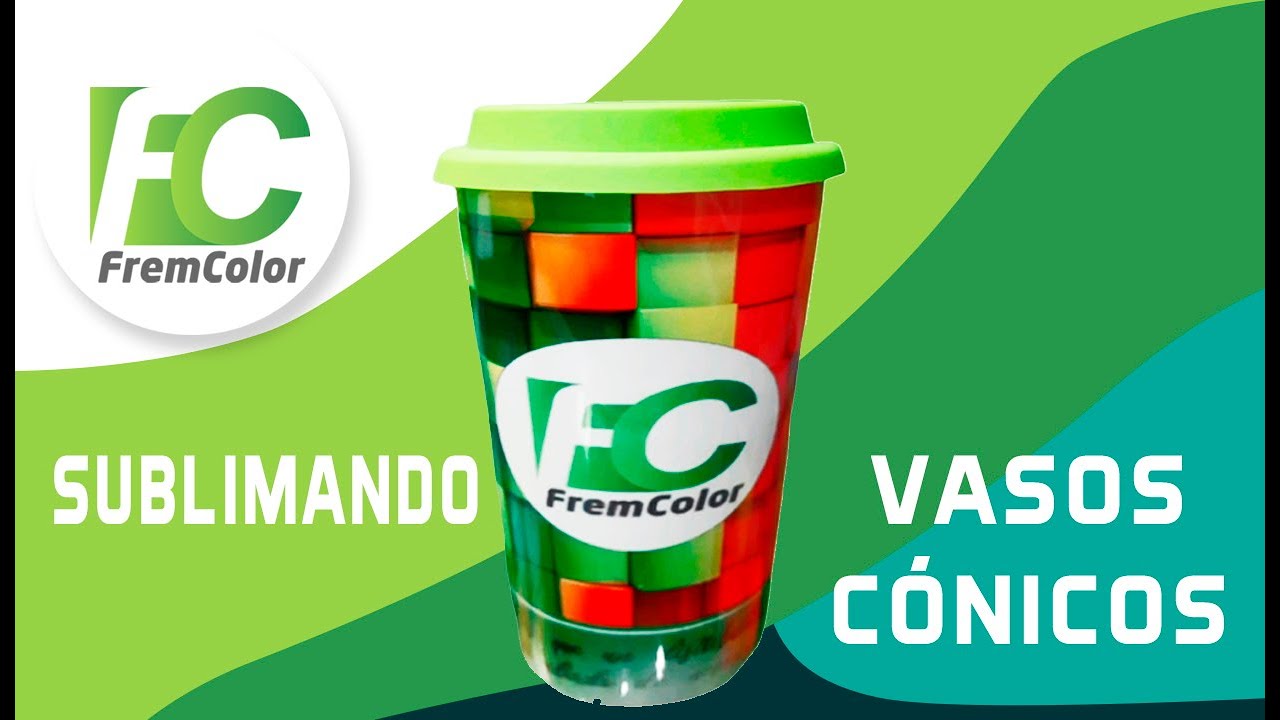 SUBLIMANDO VASO CÓNICO - FREMCOLOR SV