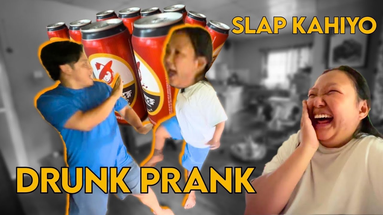 DRUNK FIGHT PRANK ON HUSBAND GONE WRONG!!? HE SLAPPED ME!!!