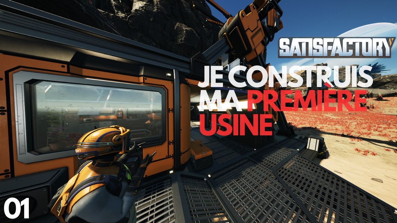 Je me lance dans le défi le plus long de Satisfactory