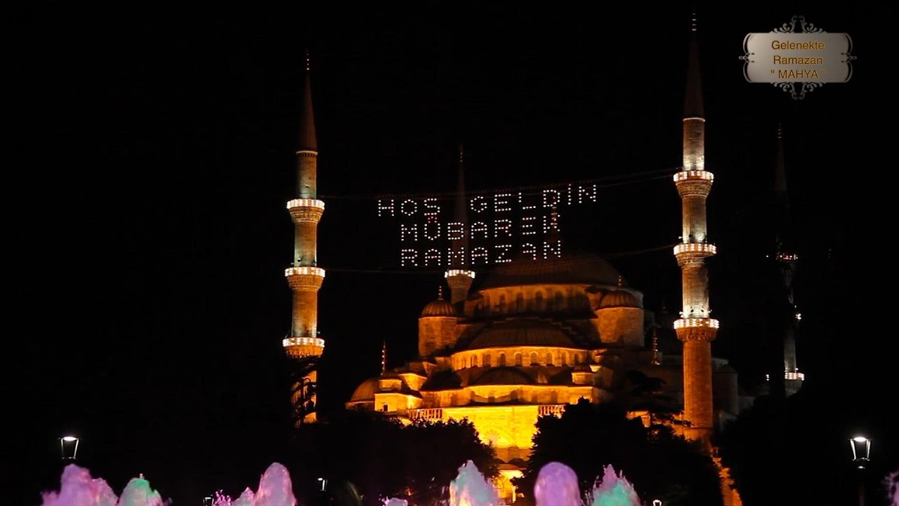Gelenekte Ramazan-Mahya