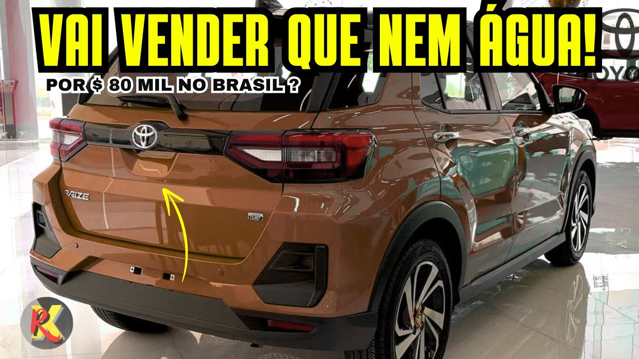 O SUV COMPACTO Mais Barato Da TOYOTA Desafia VW Tera, Pulse e Cia