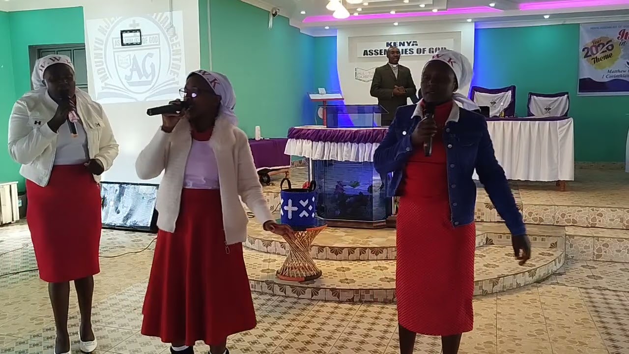 Sunday 15th March First service. Speaker Sis. Naomi Muya